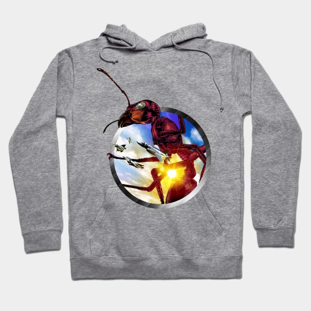 Gi-Ant Ant! Hoodie by ThirteenthFloor